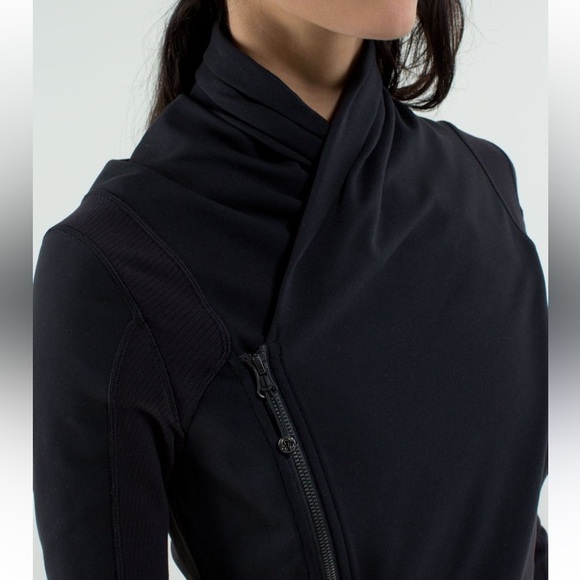 Lululemon Bhakti Double Zip Up Long Sleeve Sports Yoga Jacket  size 6 - Picture 3 of 16